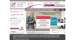 Desktop Screenshot of entreprises.ca-nmp.fr